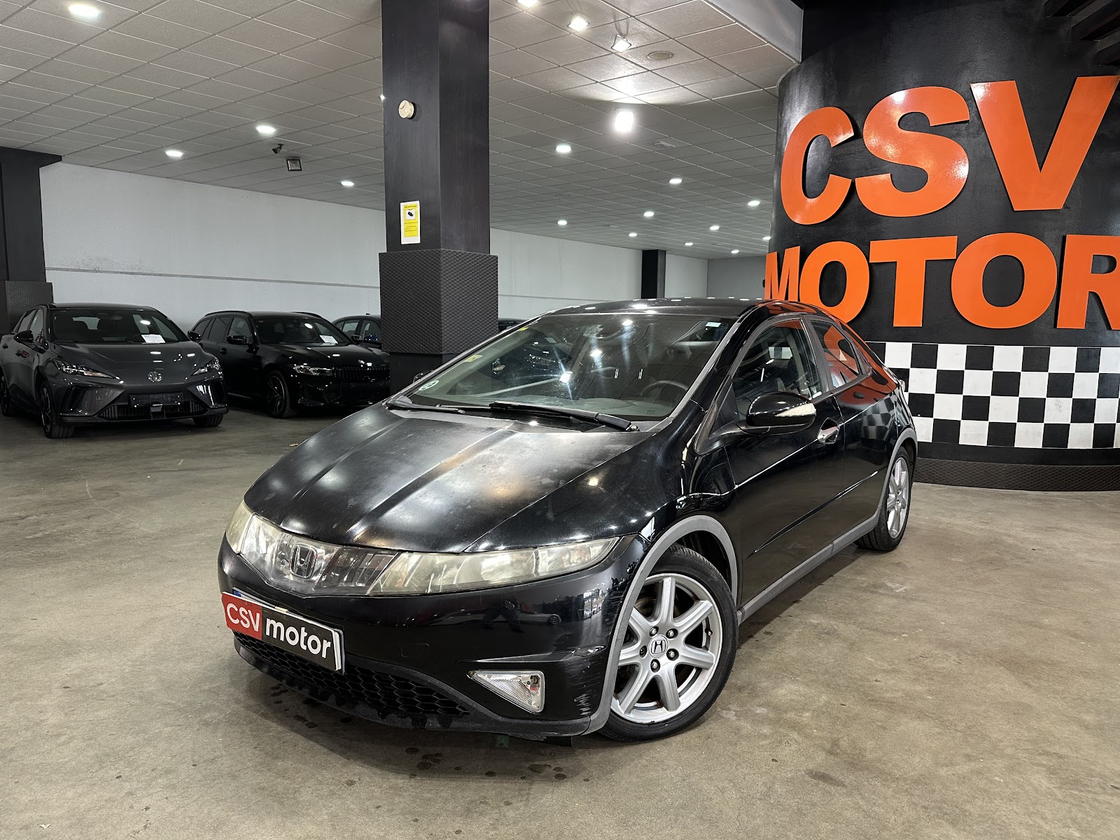 Foto 2 de Honda Civic 2006 en venta en CSV Motor Valdefuentes · color Negro